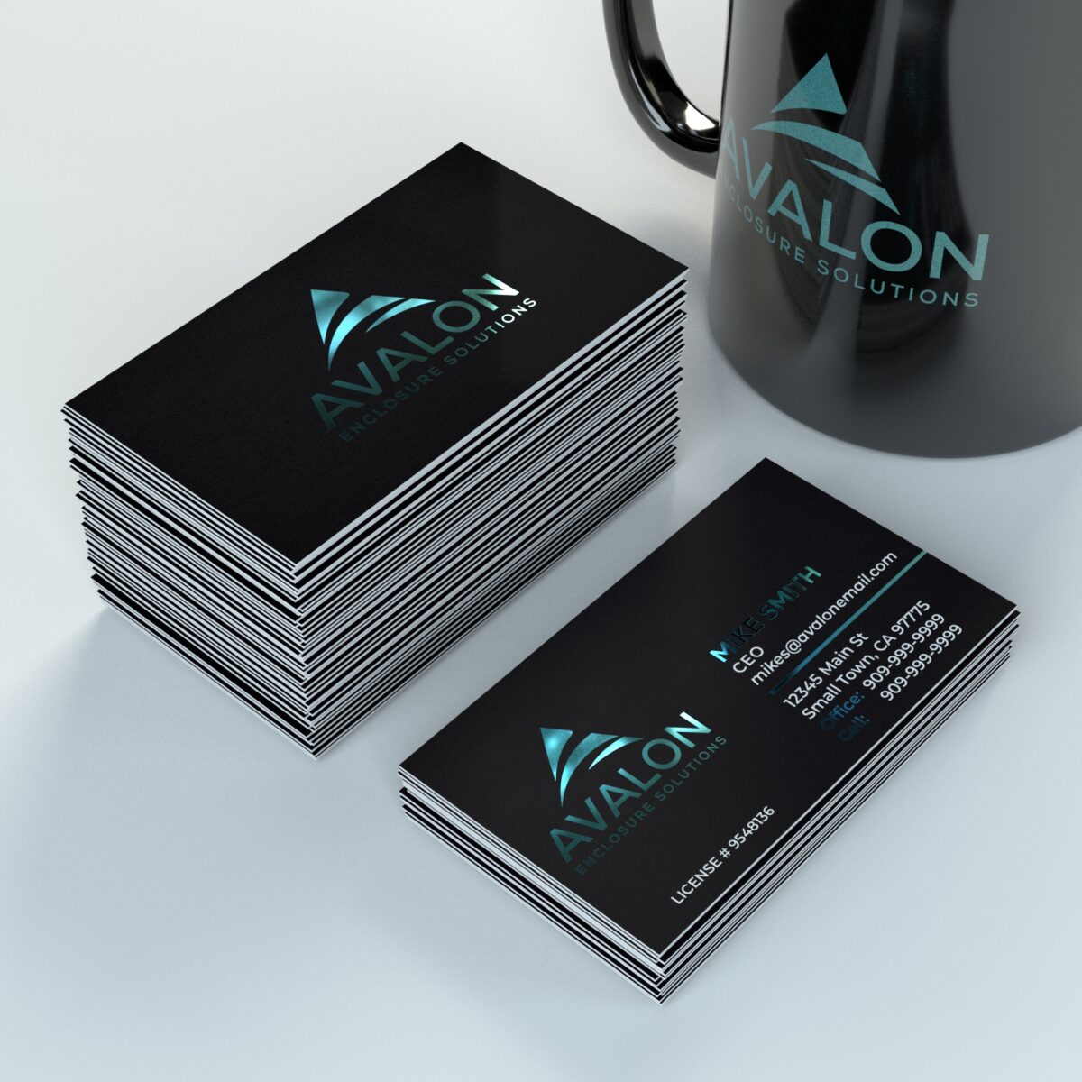 Cold Foil Business Cards